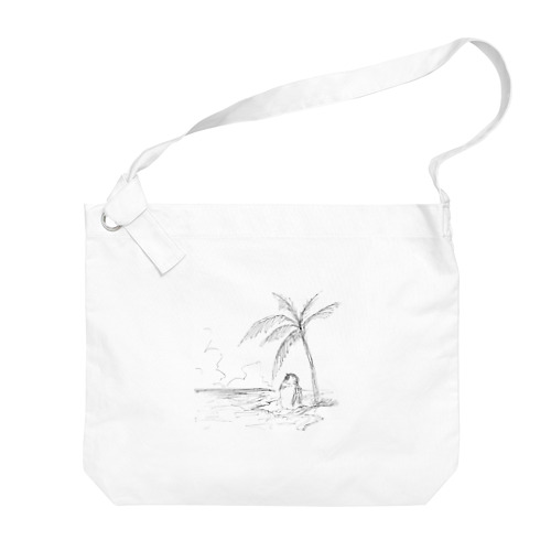 夏のペンギン　サマーバケーション Big Shoulder Bag