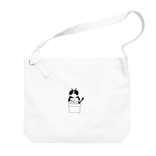 大喜る猫 Big Shoulder Bag