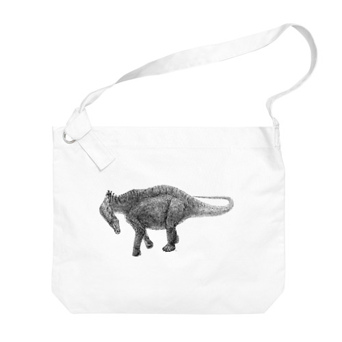 Amargasaurus（白黒） Big Shoulder Bag