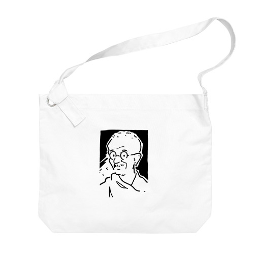 マハトマ・ガンディー(Mahatma Gandhi) Big Shoulder Bag