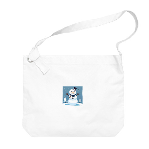 ゆきだるまくん Big Shoulder Bag