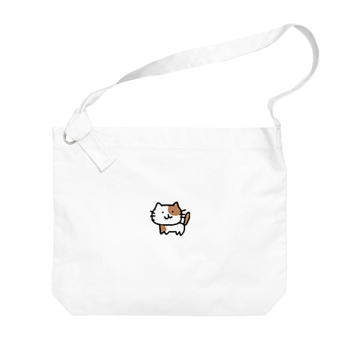 しろちゃねこ Big Shoulder Bag