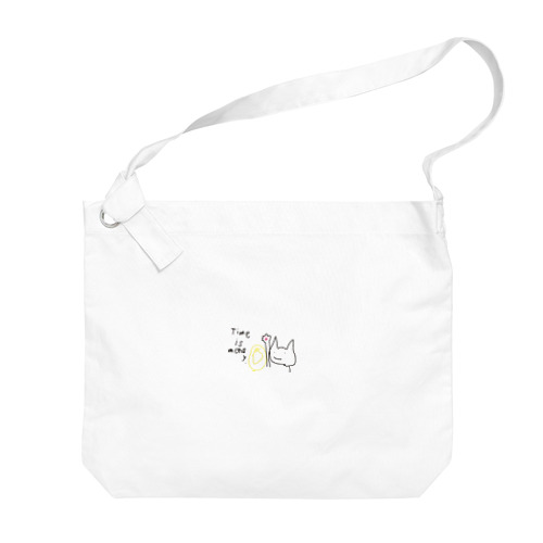 Time is money Big Shoulder Bag