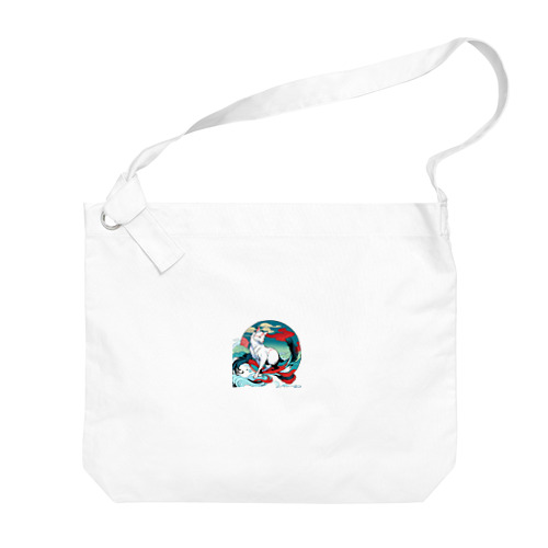 うきよ犬1 Big Shoulder Bag