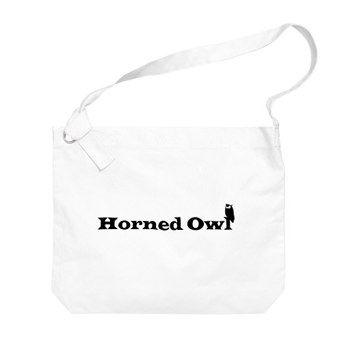 Horned Owl Big Shoulder Bag