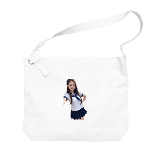 AI美女 Big Shoulder Bag