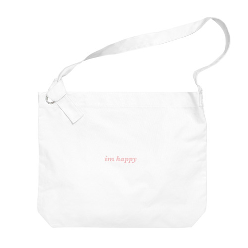 'imhappy' goods Big Shoulder Bag