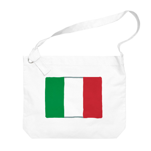 イタリアの国旗 Big Shoulder Bag