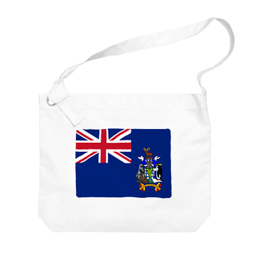 サウスジョージア・サウスサンドウィッチ諸島の旗 Big Shoulder Bag