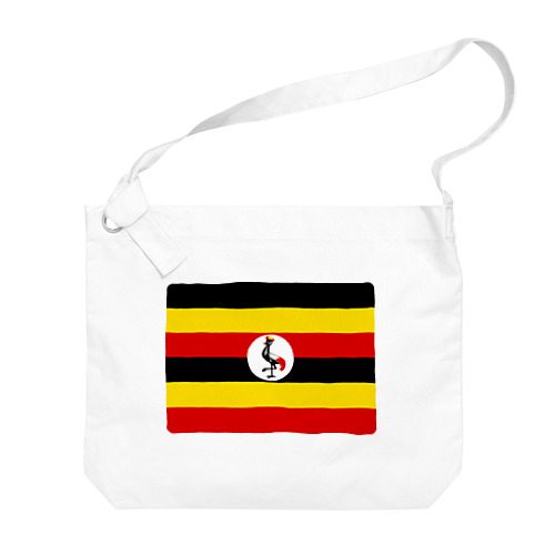 ウガンダの国旗 Big Shoulder Bag