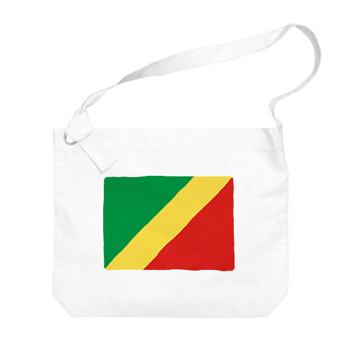 コンゴ共和国の国旗 Big Shoulder Bag