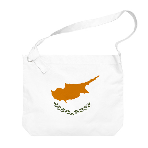 キプロスの国旗 ビッグショルダーバッグ