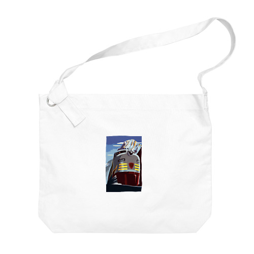 鉄道　Tシャツ Big Shoulder Bag