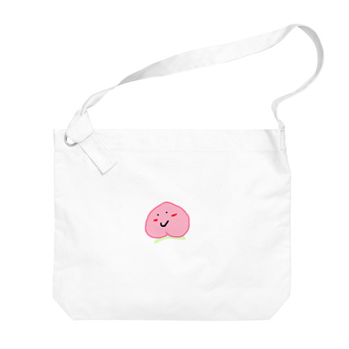 ケツアゴなモモちゃん Big Shoulder Bag