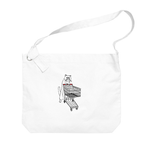 SHOPPING CAT Big Shoulder Bag