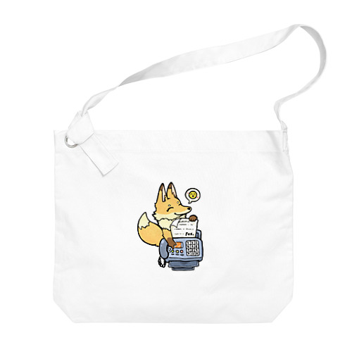 えがおでFAX送るFOX Big Shoulder Bag