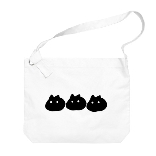 さんびきのくろねこ Big Shoulder Bag