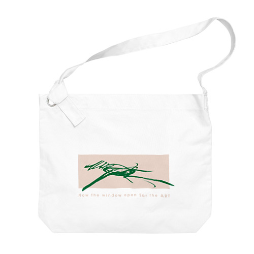 馬 uma-running-coralback design Big Shoulder Bag
