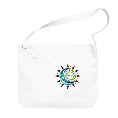 sun&moon Big Shoulder Bag