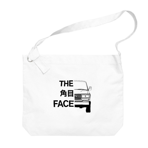 THE 角目 FACE Big Shoulder Bag