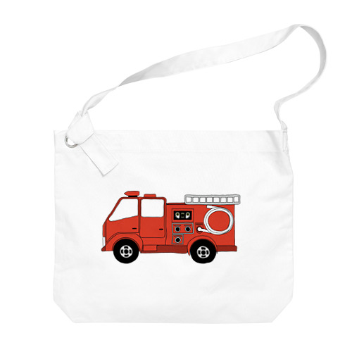 消防車 ～ Fire Truck Big Shoulder Bag