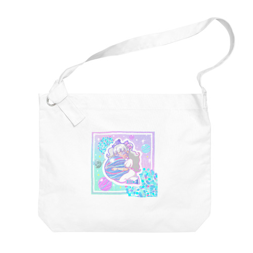 飴玉宇宙の女の子 Big Shoulder Bag