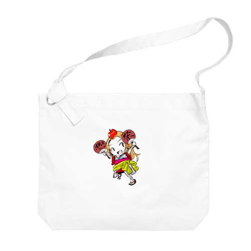 【公式】津軽弁ガールあんな応援グッズグッズ🍎 Big Shoulder Bag