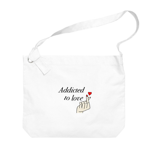 ADDICTED TO LOVE Big Shoulder Bag