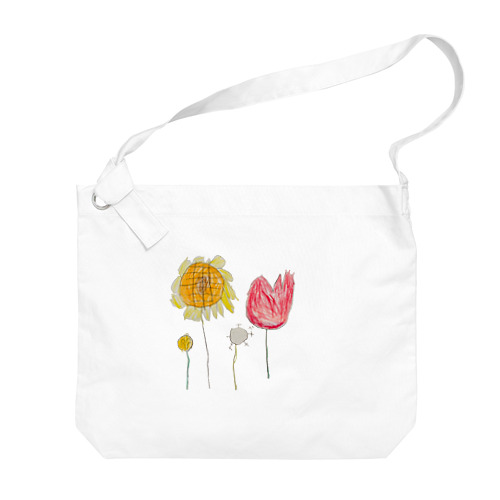 Flowers by Hina Big Shoulder Bag