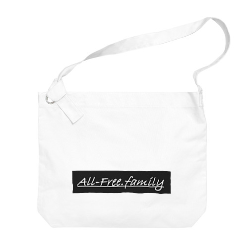 All-Free.family ロゴ Big Shoulder Bag