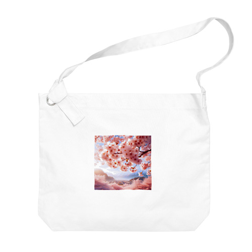 美しい桜🌸 ビッグショルダーバッグ