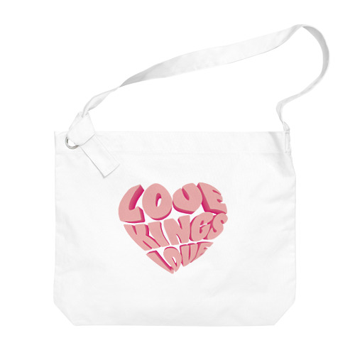 LOVE KINGS Big Shoulder Bag