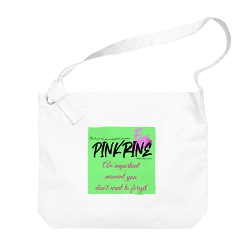 【Pink Rine】オリジナル❣️ Big Shoulder Bag