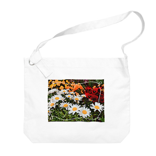 Flower Garden Big Shoulder Bag