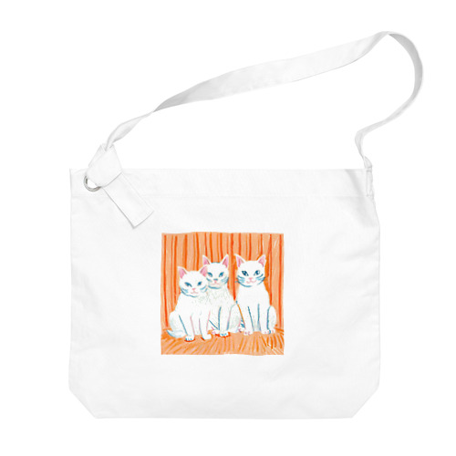 猫の日常E Big Shoulder Bag