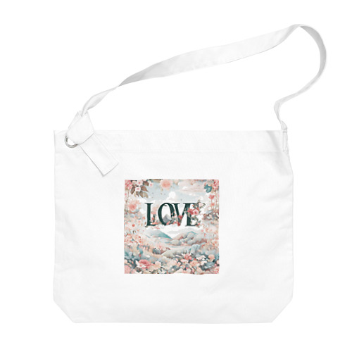 花love Big Shoulder Bag