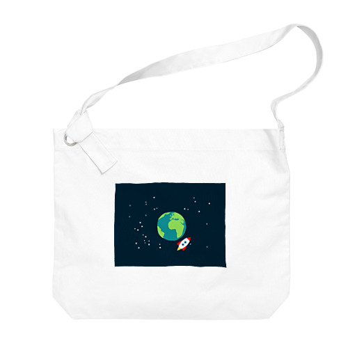 宇宙旅行 Big Shoulder Bag