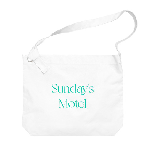 Sunday's Motel LOGO Big Shoulder Bag