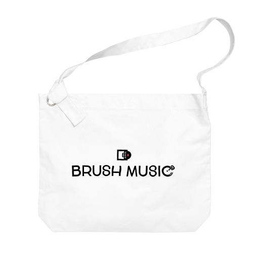 BRUSH MUSIC Inc. LOGO ビッグショルダーバッグ