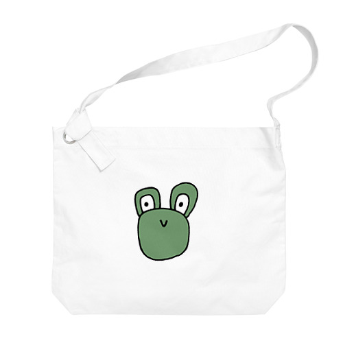 🐸みどりのかえる Big Shoulder Bag