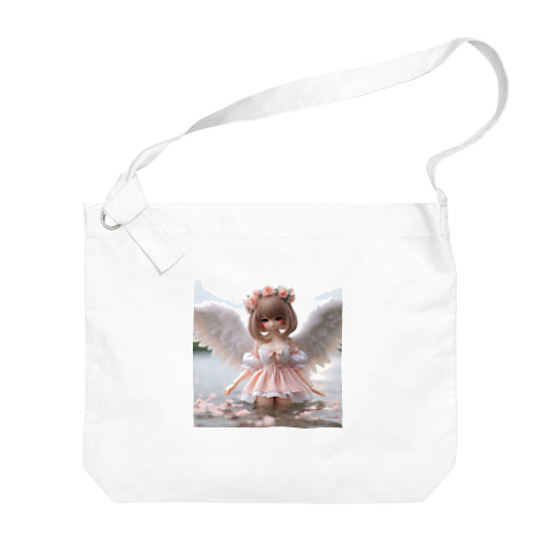 水面の天使No.9 Big Shoulder Bag