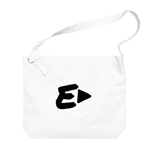 Exciter Logo Black Big Shoulder Bag