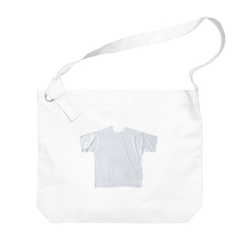 Fresh baby light blue T-shirt Big Shoulder Bag