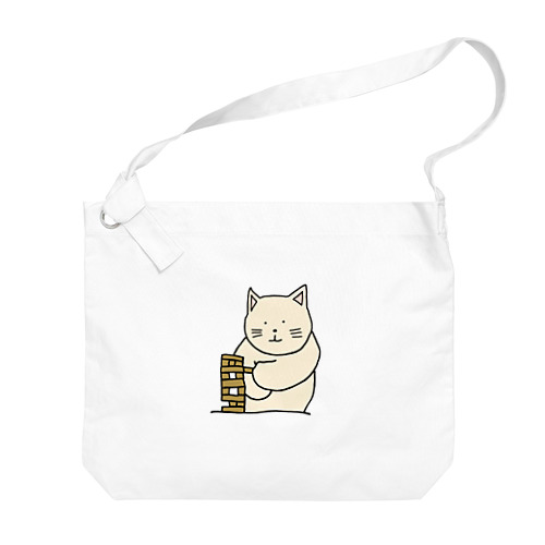 テーブルゲームねこ Big Shoulder Bag