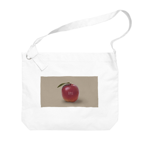 Apple_りんご Big Shoulder Bag