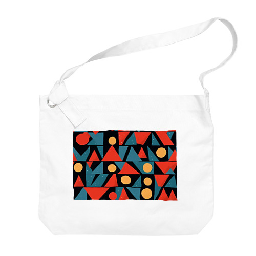 「神聖な幾何学」をテーマにした美しいデザイン Big Shoulder Bag
