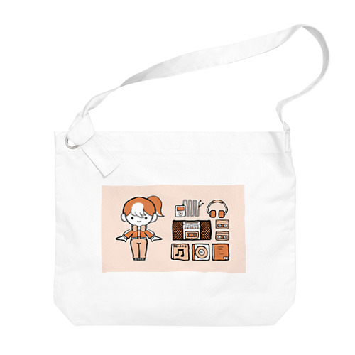 えとっこちゃん（午） Big Shoulder Bag