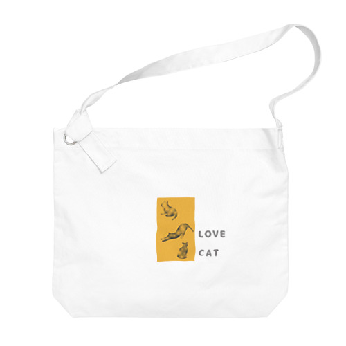 LOVE CAT ビッグショルダーバッグ