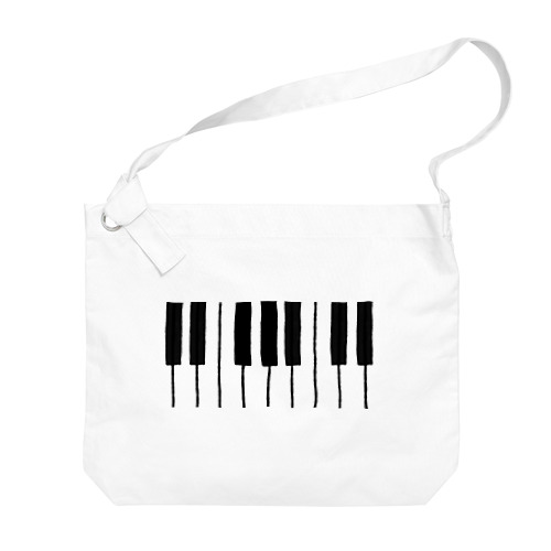 シンプルピアノ Big Shoulder Bag