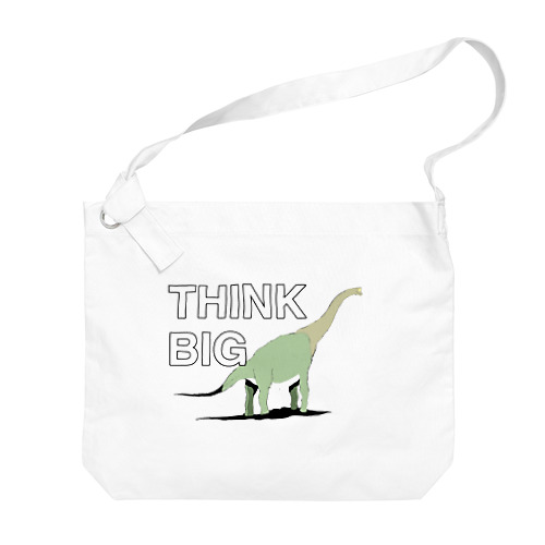 Brachiosaurus Think Big Big Shoulder Bag